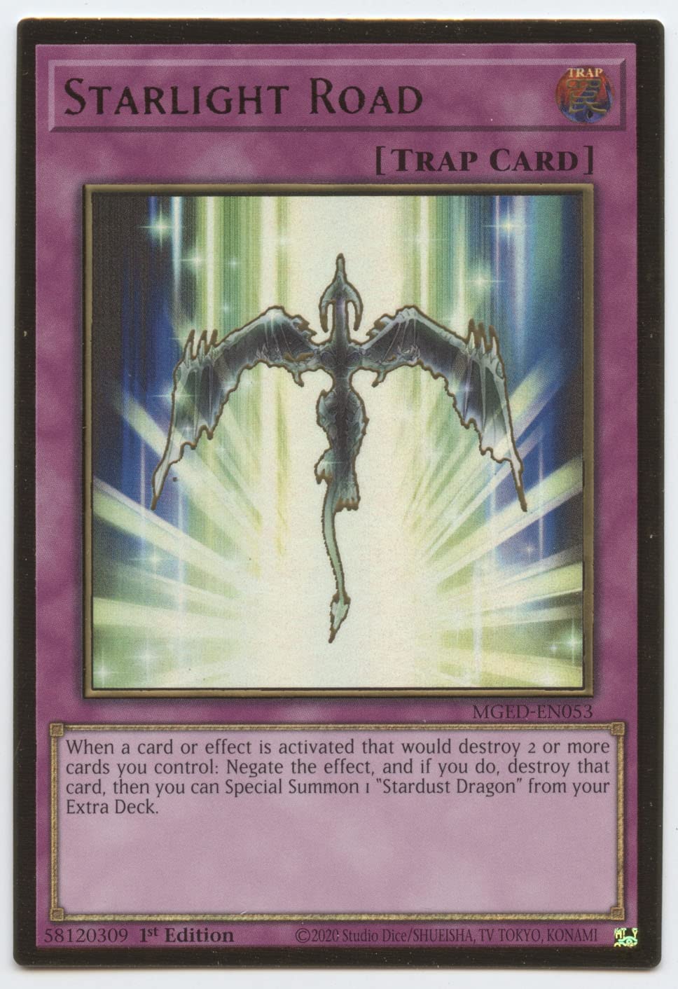Amazon.com: Starlight Road - MGED-EN053 - Premium Gold Rare - 1st